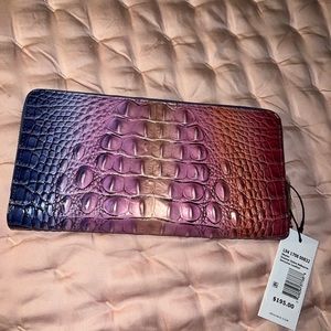 Brahmin Skyler Travel Wallet/Wristlet! Color: Dreamer ombré Melbourne